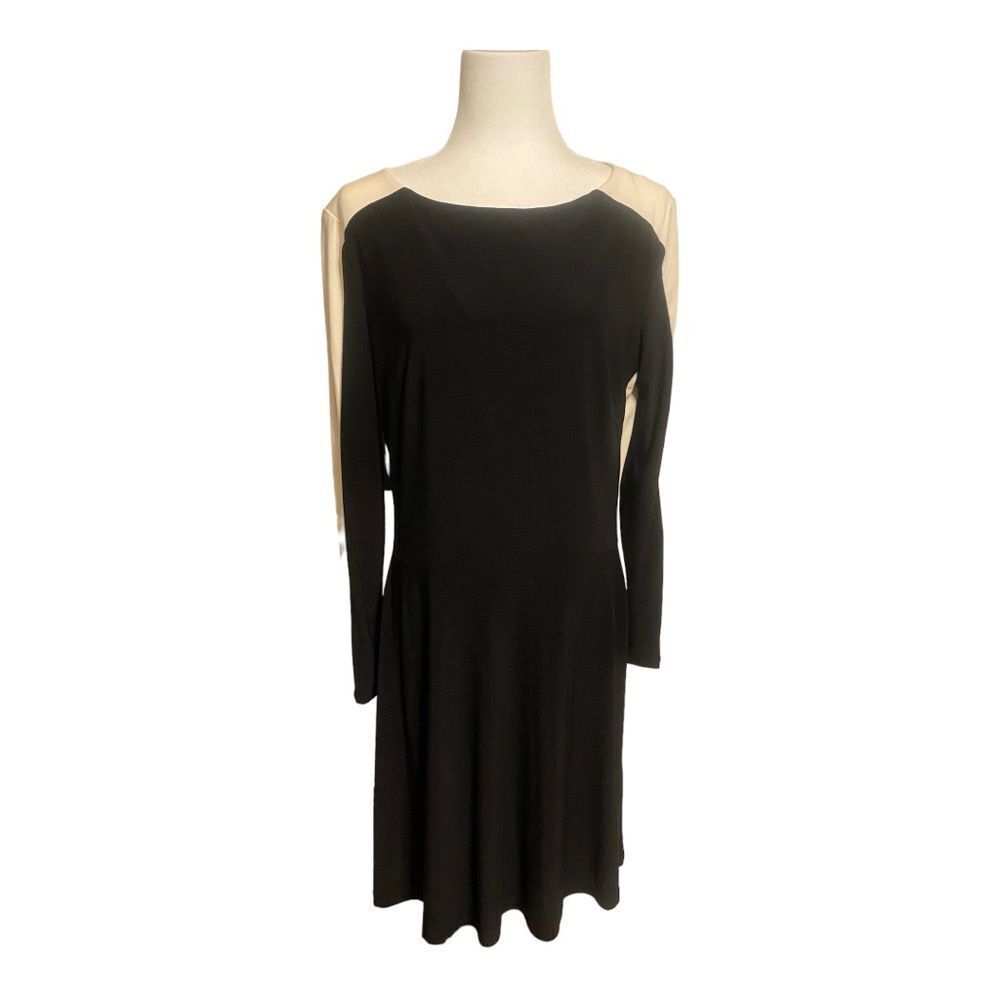 Lauren Ralph Lauren Long Sleeve Slinky Skater Dress